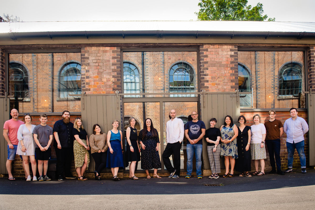 The Invivo Healthcare team photographed outside the company offices