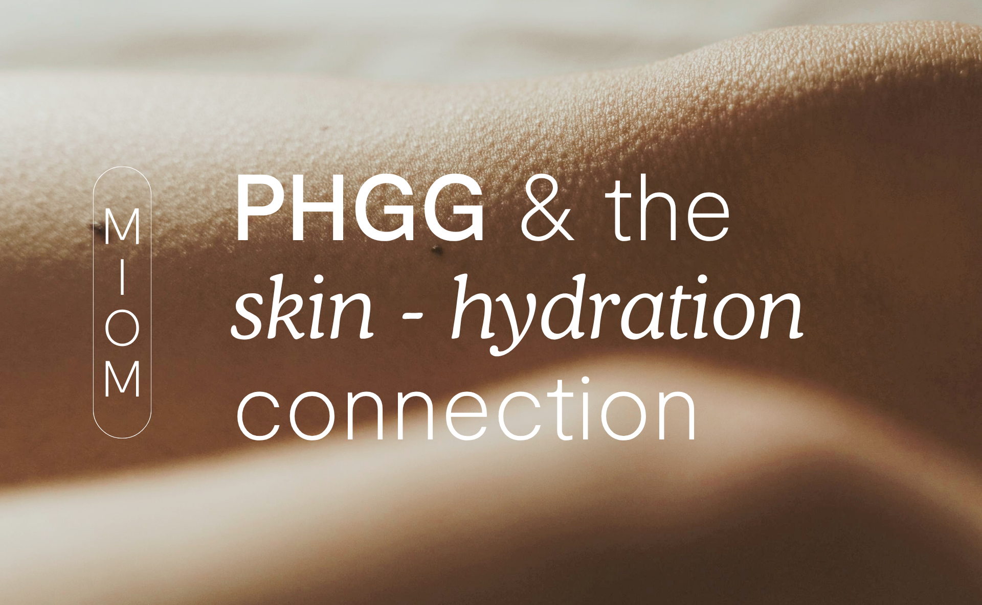 A randomised, double-blind, and placebo-controlled study in humans, finds PHGG improves the elasticity and hydration of skin.