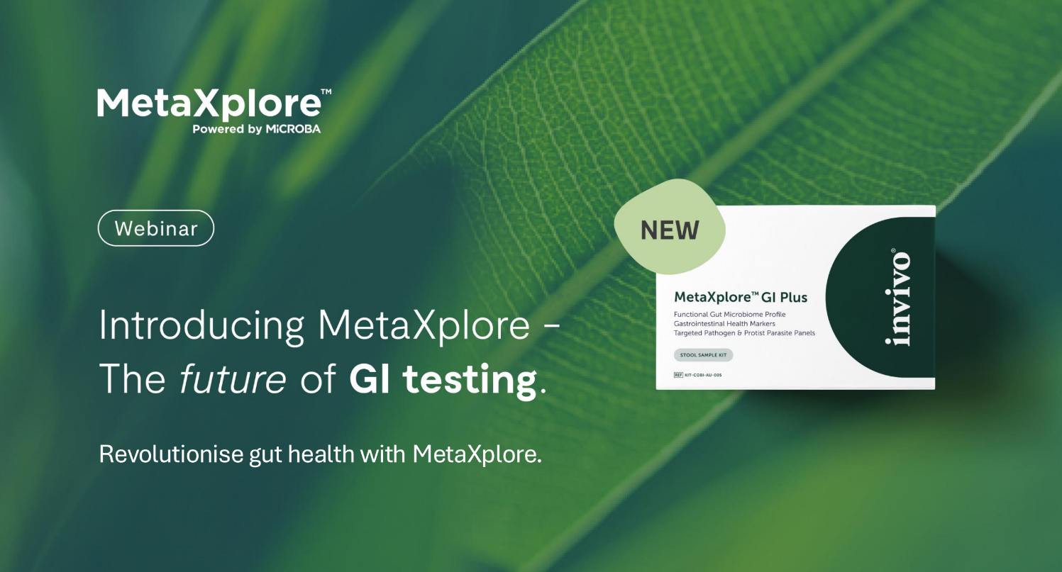 Webinar card for the MetaXplore launch webinar
