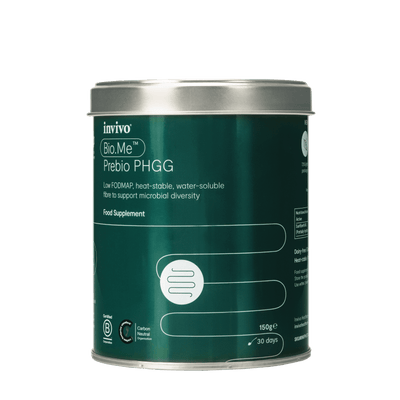 Bio.Me Prebio PHGG 150g Tin. Prebiotic Fibre Powder Supplement