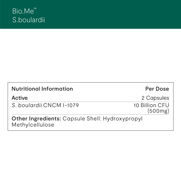 Saccharomyces Boulardii – 60 cápsulas – Now – Nutribio