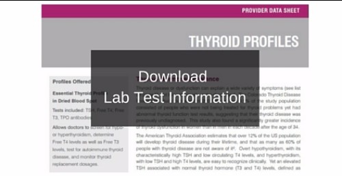 Download Thyroid Lab Test Information